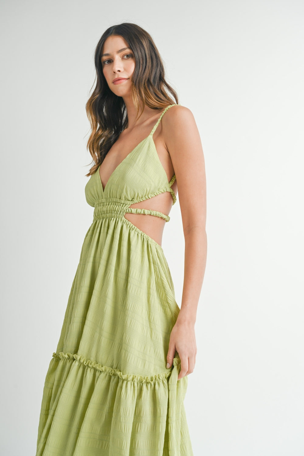 Ellie Cutout Backless Maxi Dress