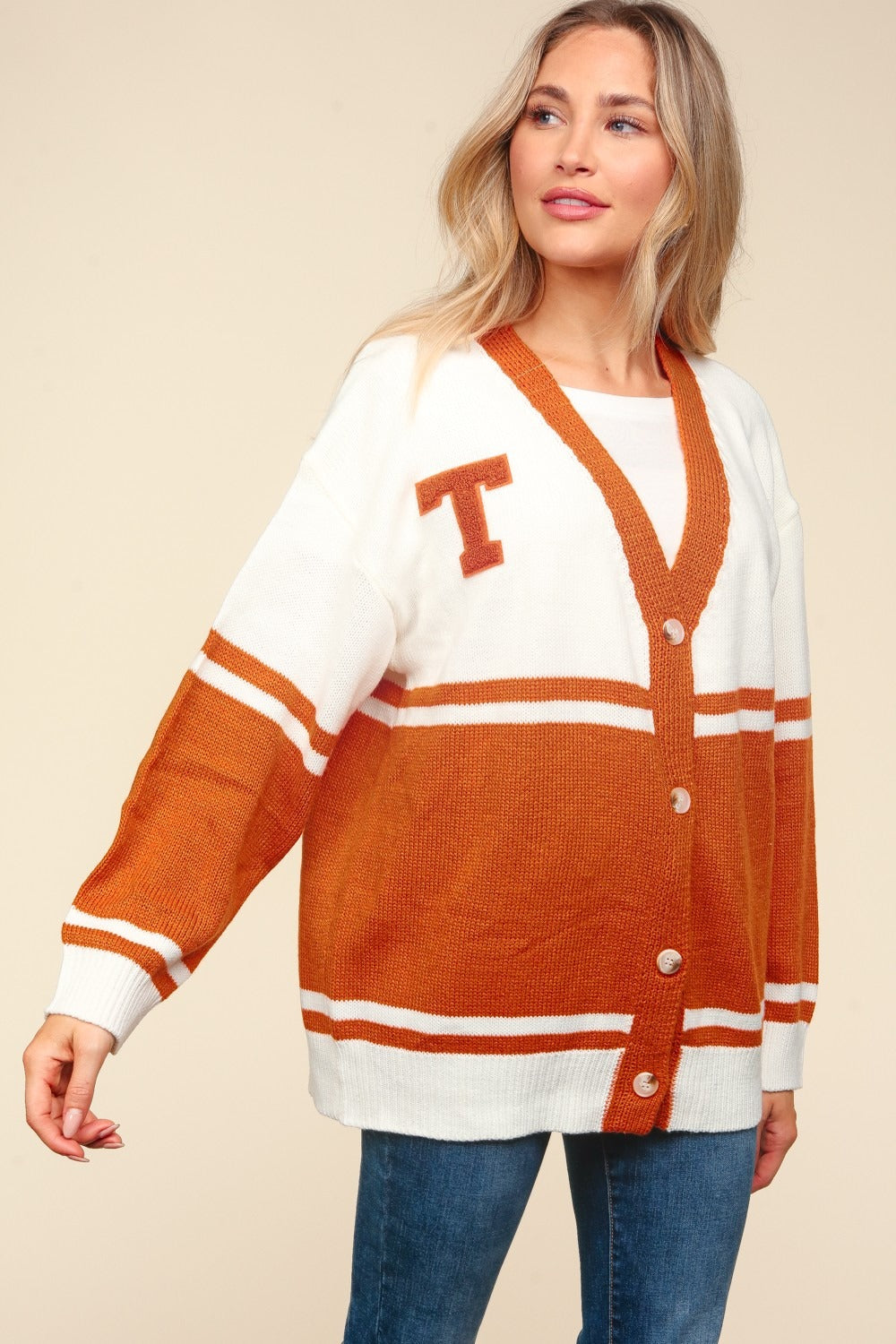 Varsity T Cardigan