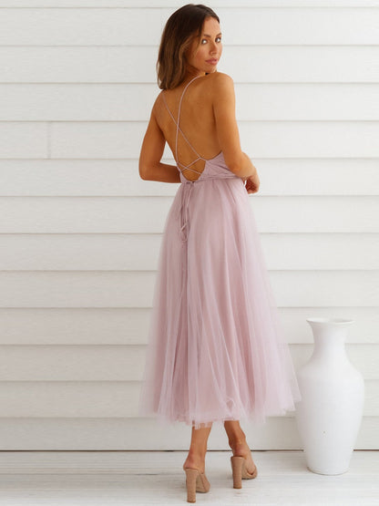 Emmeline Backless Midi Dress