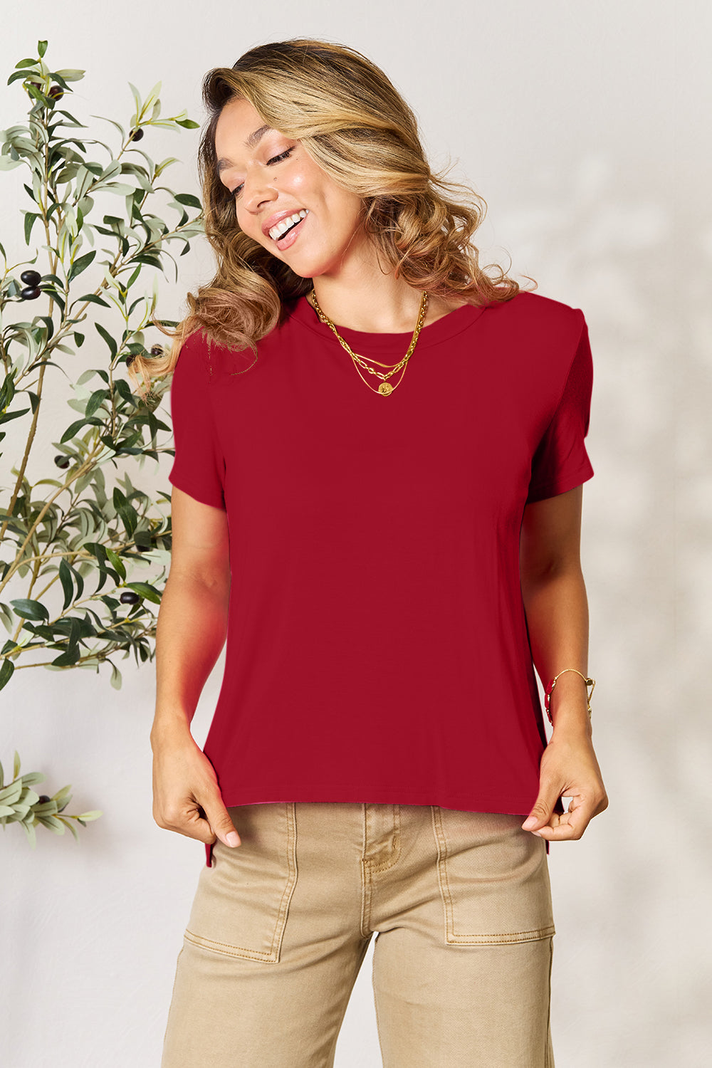 Ella Basics Round Neck T-Shirt