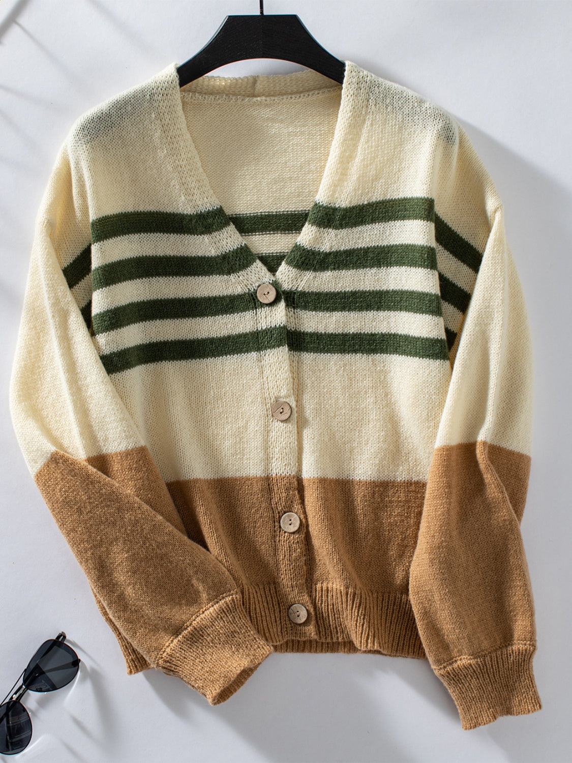 Darla Striped Cardigan