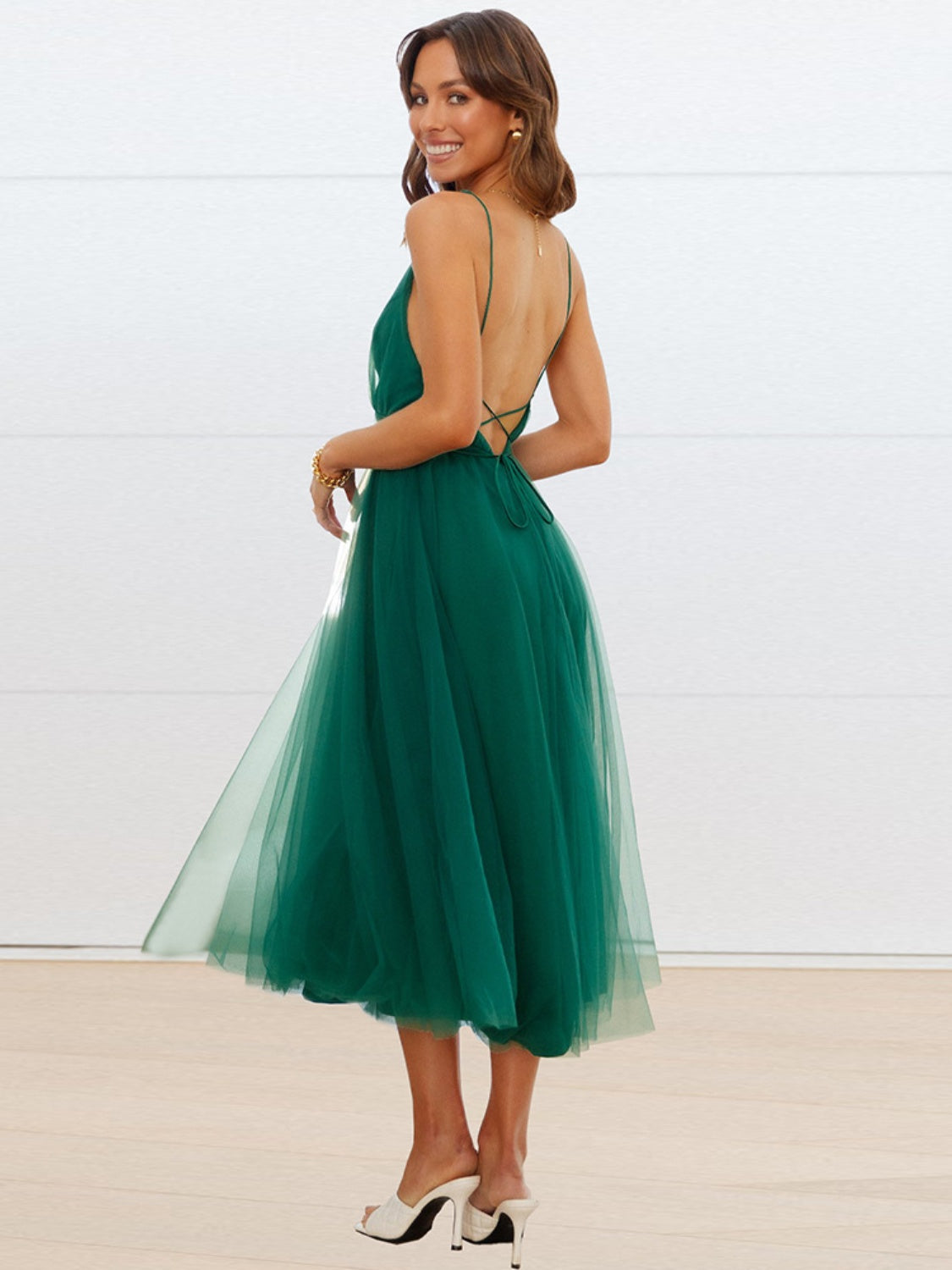 Emmeline Backless Midi Dress