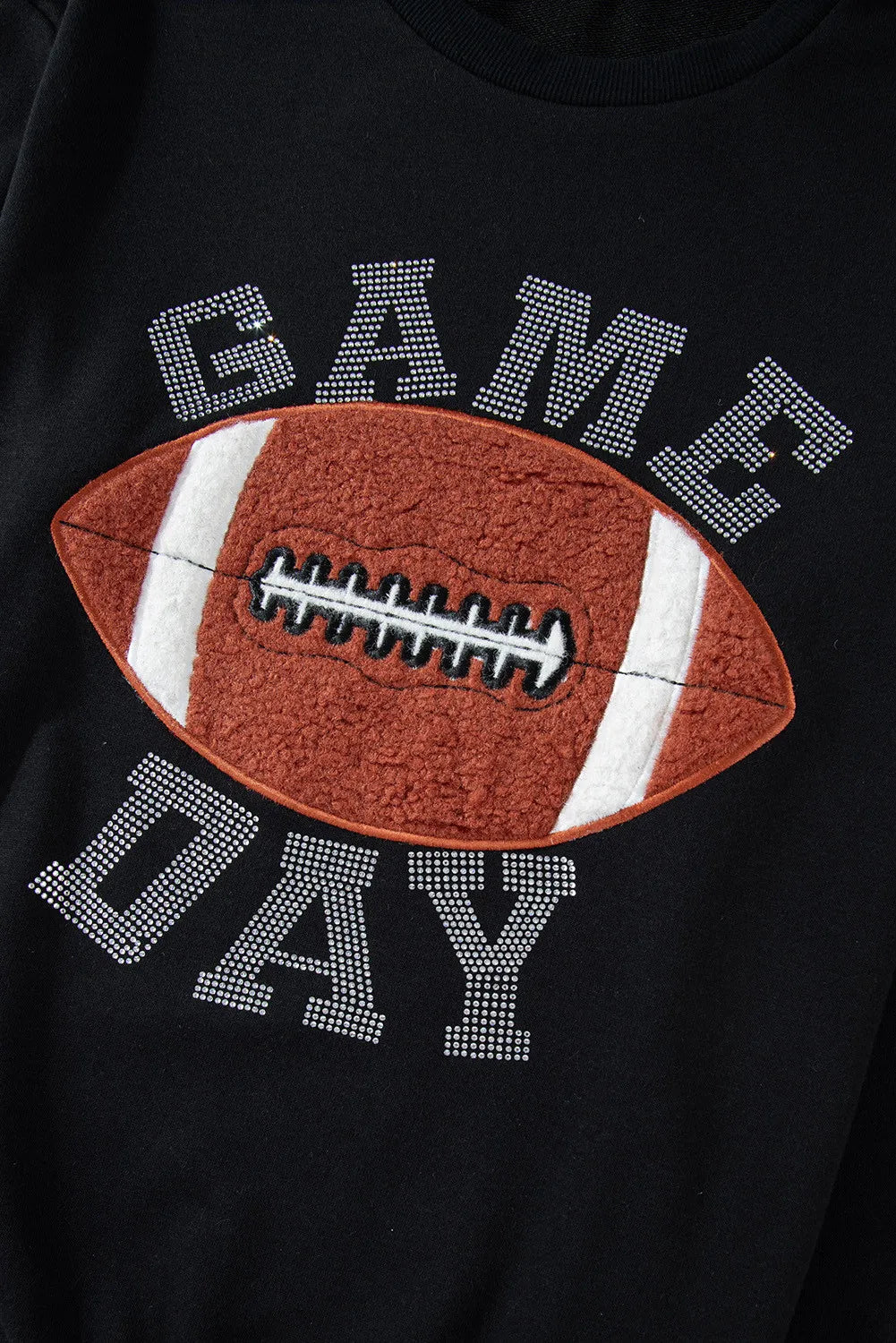 Game Day Football Patch Shorts Set