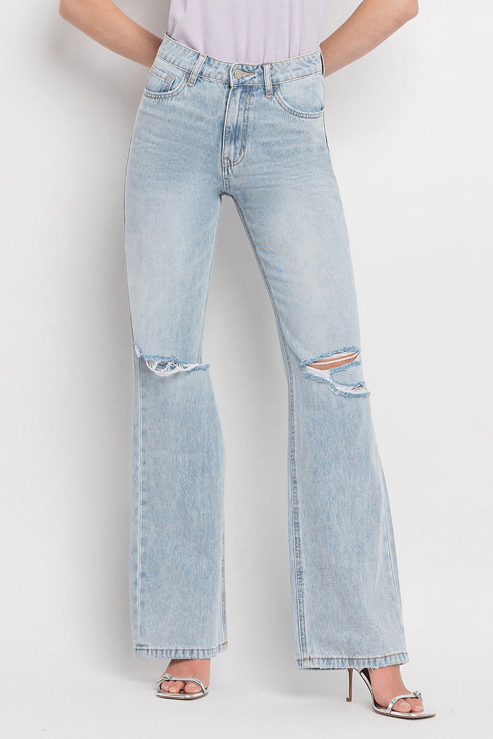 Super High Rise Flare Jeans