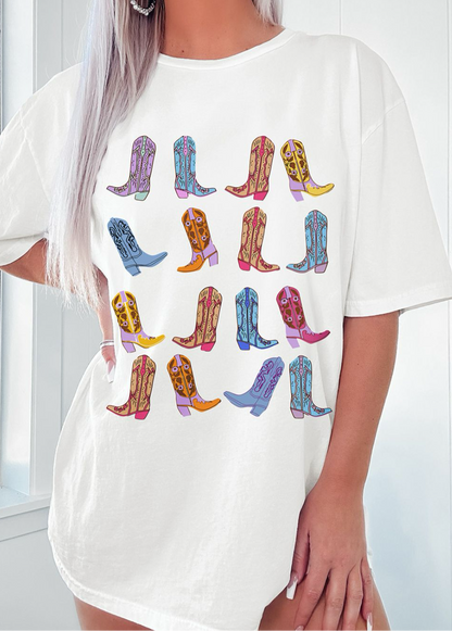 Cowgirl Boots Graphic Tee