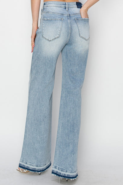 High Rise Wide Leg Jeans