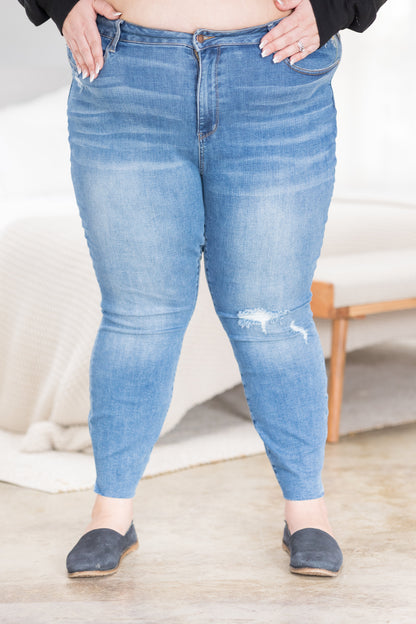 Dandelion Wishes Judy Blue Skinny Jeans