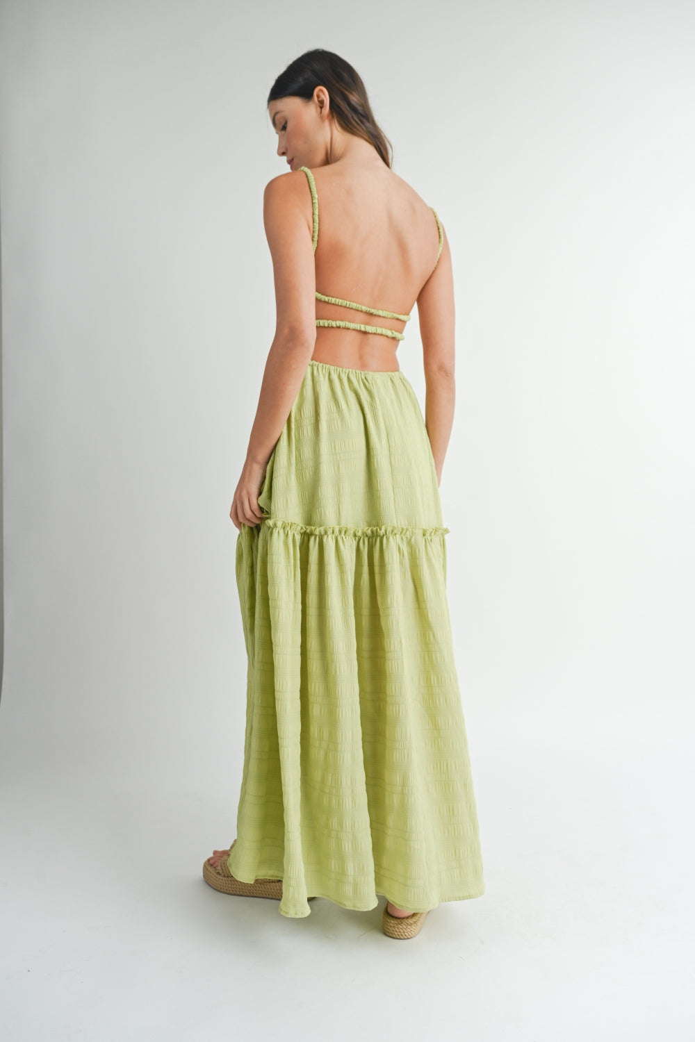 Ellie Cutout Backless Maxi Dress