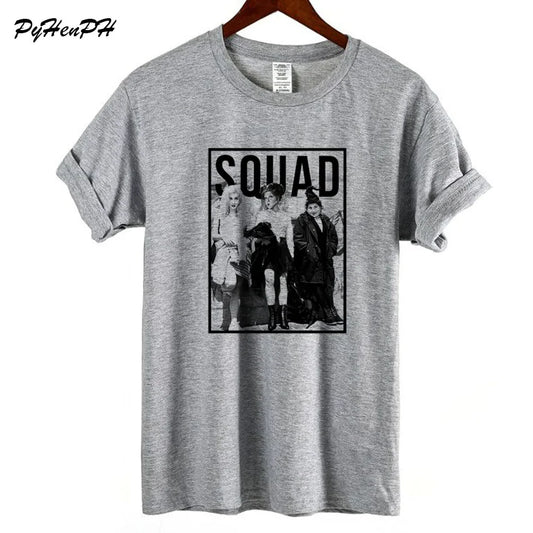 Harajuku Hocus Pocus Squad Print Summer T-Shirt